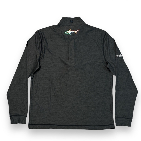 GREG NORMAN GN Collection Midweight Performance Quarter Zip Pullover - Picture 4 of 6